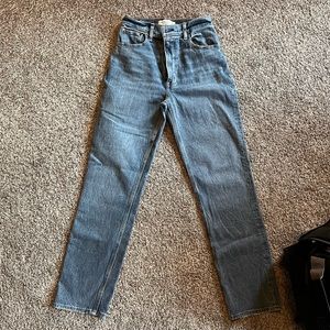 Abercrombie 90s straight jeans